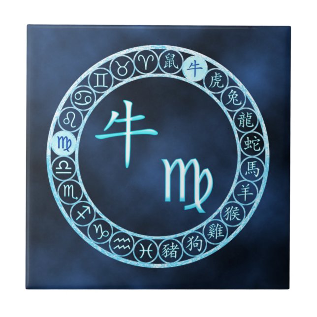 Virgo/Ox Tile (Front)