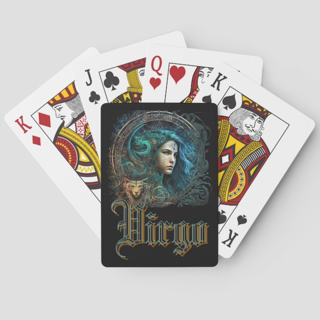 Virgo Playing Cards (Back)