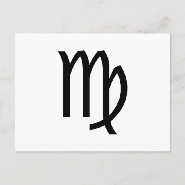 Virgo Postcard (Front)