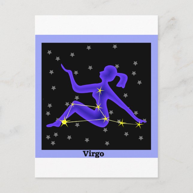 Virgo Postcard (Front)