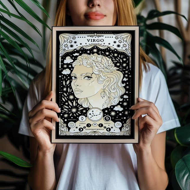 Virgo Precise and Elegant - Zodiac Poster (Creator Uploaded)