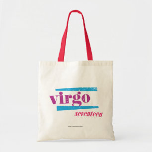 Virgo Purple Tote Bag