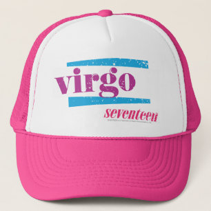 Virgo Purple Trucker Hat