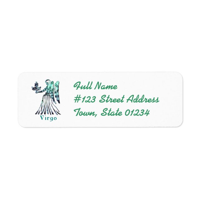 Virgo Return Address Labels (Front)