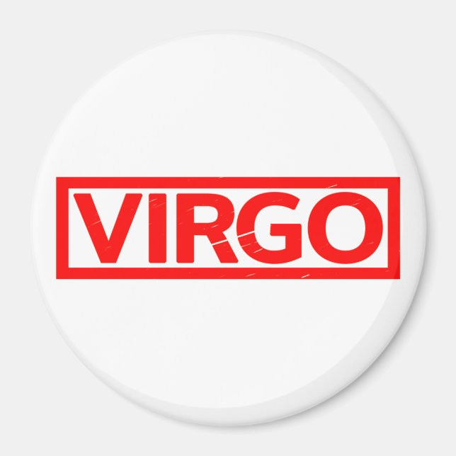 Virgo Stamp Magnet (Front)