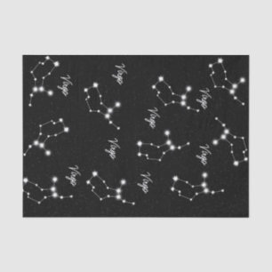 Virgo Star Sign Tissue Wrapping Paper