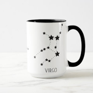 Virgo Star Zodiac Custom Name Mug