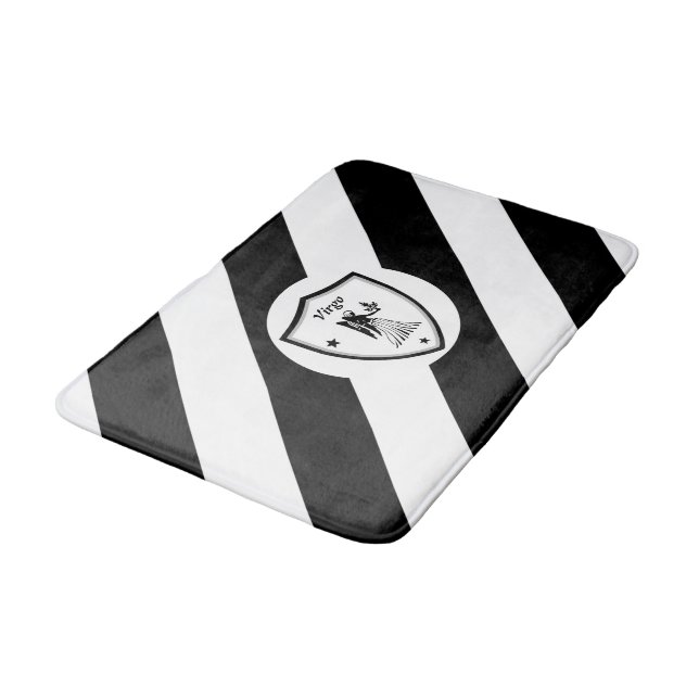 Virgo symbol        bath mat (Angled)