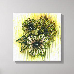 Virgo Symbol Canvas Print