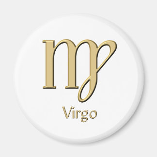 Virgo symbol magnet