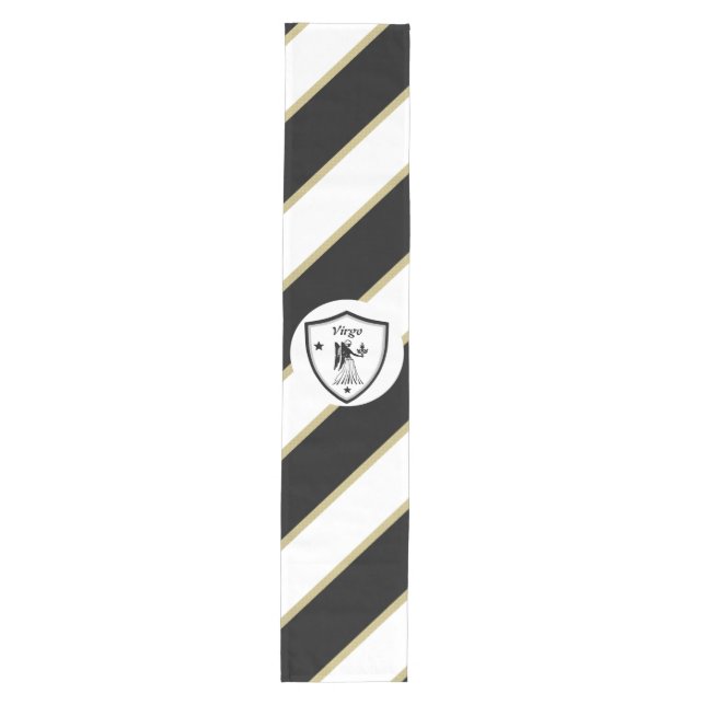 Virgo symbol        medium table runner (Front)