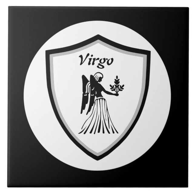 Virgo symbol        tile (Front)