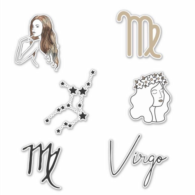 Virgo the maiden birthday astrology zodiac  (Front)
