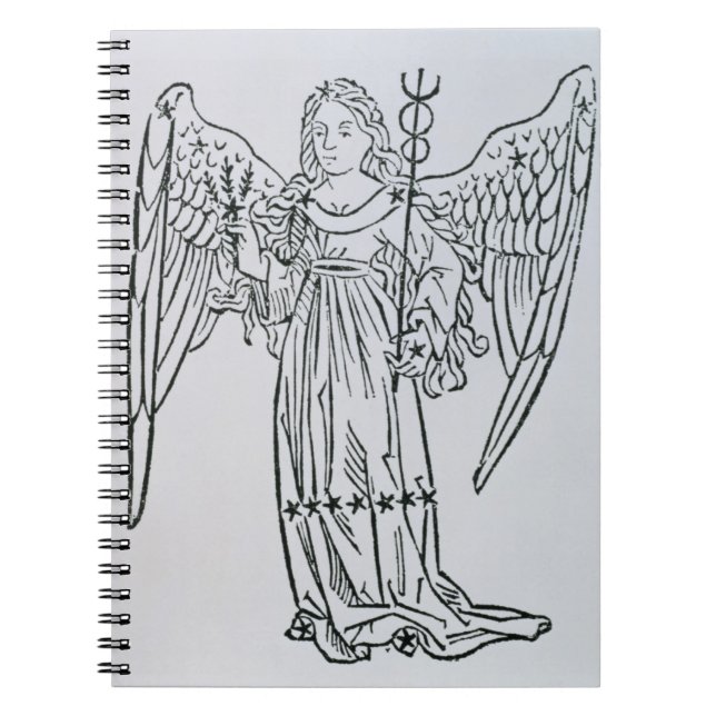 Virgo (the Virgin) an illustration from the 'Poeti Notebook (Front)