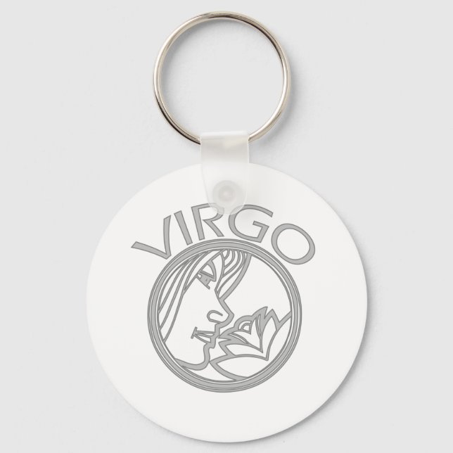 Virgo the Virgin Keychain (Front)