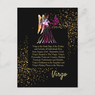 Virgo the Virgin Postcard