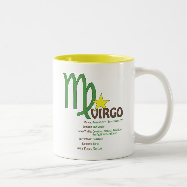 Virgo Traits Mug (Right)