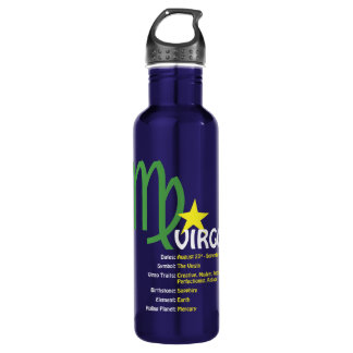 Virgo Traits Water Bottle
