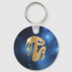 Virgo, Vergine Keychain