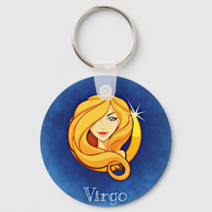 Virgo, Vergine Keychain