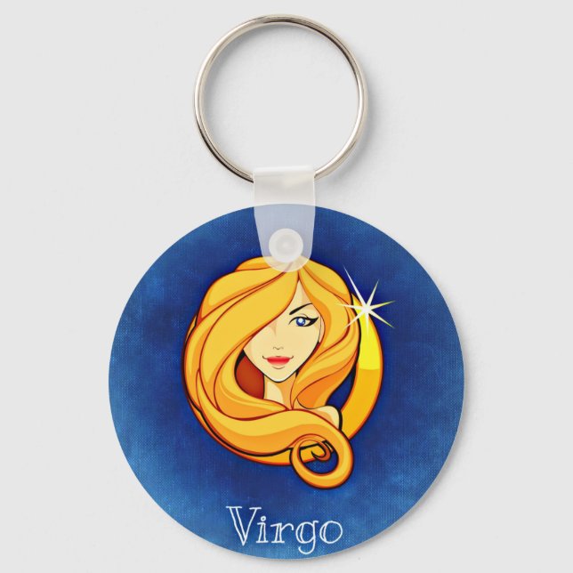 Virgo, Vergine Keychain (Front)