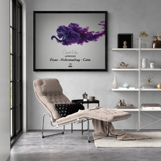 Virgo Vibes - Personalized Zodiac Sign Poster