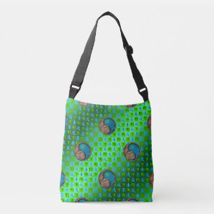 Virgo & Water Dog Crossbody Bag