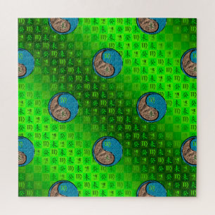 Virgo & Water Goat Jigsaw Puzzle