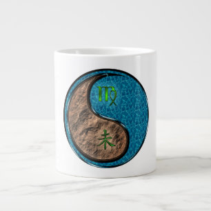 Virgo & Water Goat Large Coffee Mug