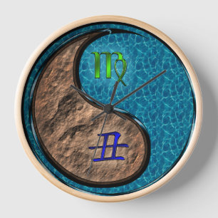 Virgo & Water Ox Clock