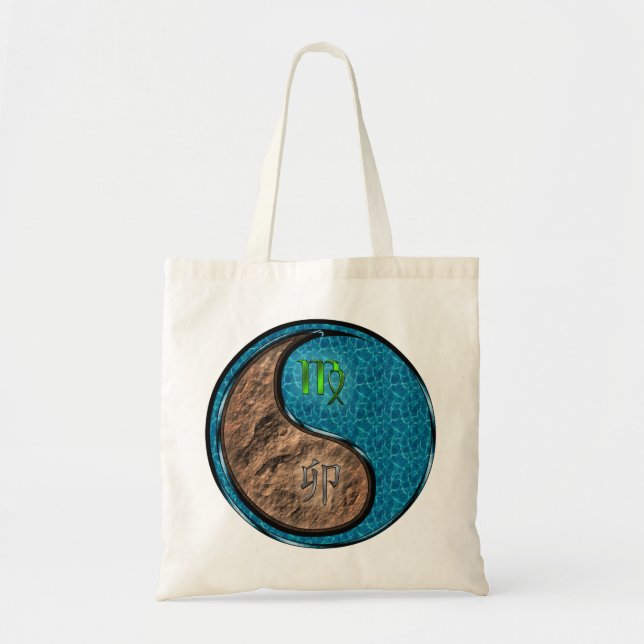 Virgo & Water Rabbit Tote Bag (Front)