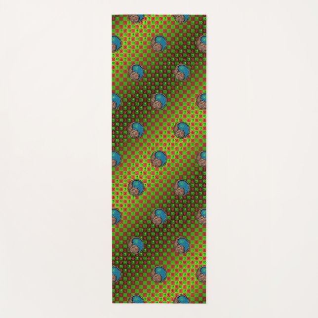 Virgo & Water Tiger Yoga Mat (Front)