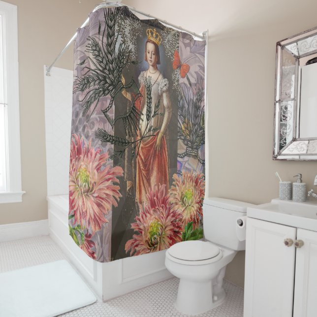Virgo Woman Portrait Antique Colourful Rich (In Situ)