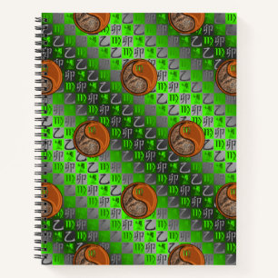 Virgo & Wood Rabbit Notebook