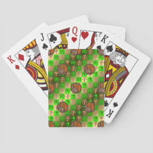 Virgo & Wood Rat Playing Cards