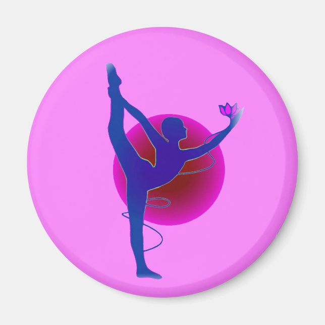 Virgo - Yoga Magnets (Front)