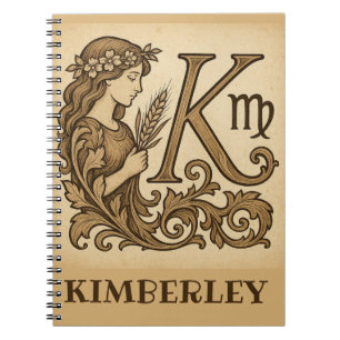 virgo Zodiac bag (K) Notebook