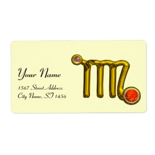 VIRGO ZODIAC BIRTHDAY JEWEL GREY AGATE Gold