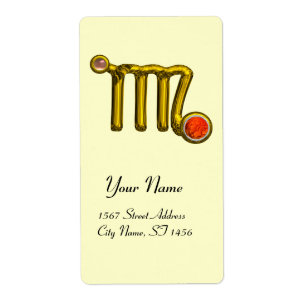 VIRGO ZODIAC BIRTHDAY Orange Grey Agate