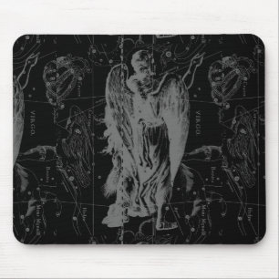 Virgo Zodiac Constellation Hevelius 1690 Mouse Pad