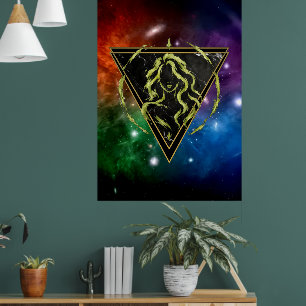 Virgo Zodiac Gift Astrology Poster