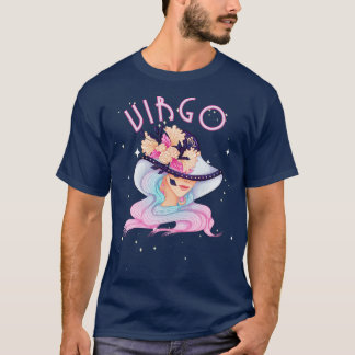 Virgo Zodiac Horoscope Sign Birthday Tarot Astrolo T-Shirt