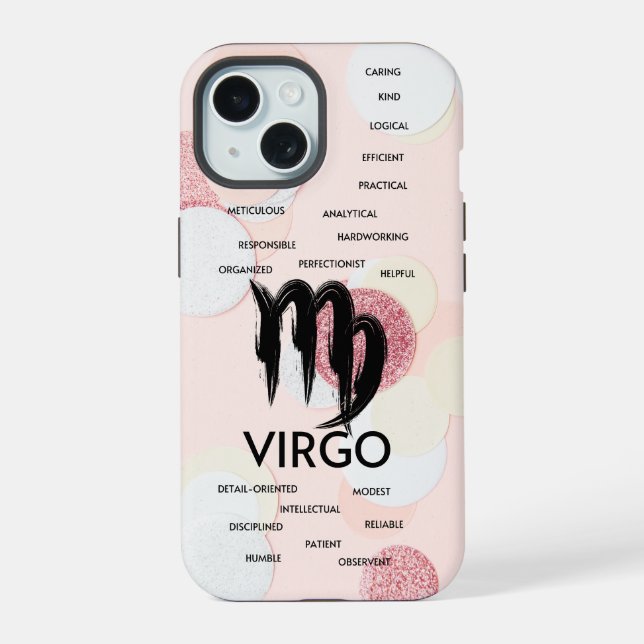 Virgo Zodiac Horoscope Traits Filles (Verso)
