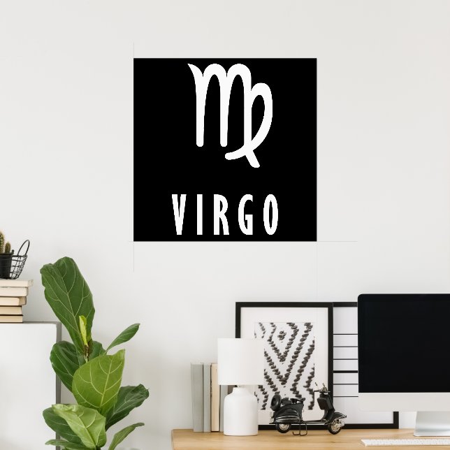 Virgo zodiac poster (Home Office)
