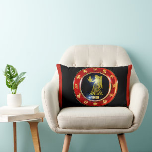 Virgo Zodiac Sign Astrology Lumbar Pillow