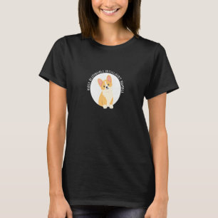Virgo Zodiac Sign Dog Corgi Aesthetic Astrology T-Shirt