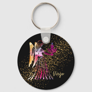 Virgo - Zodiac Sign Keychain