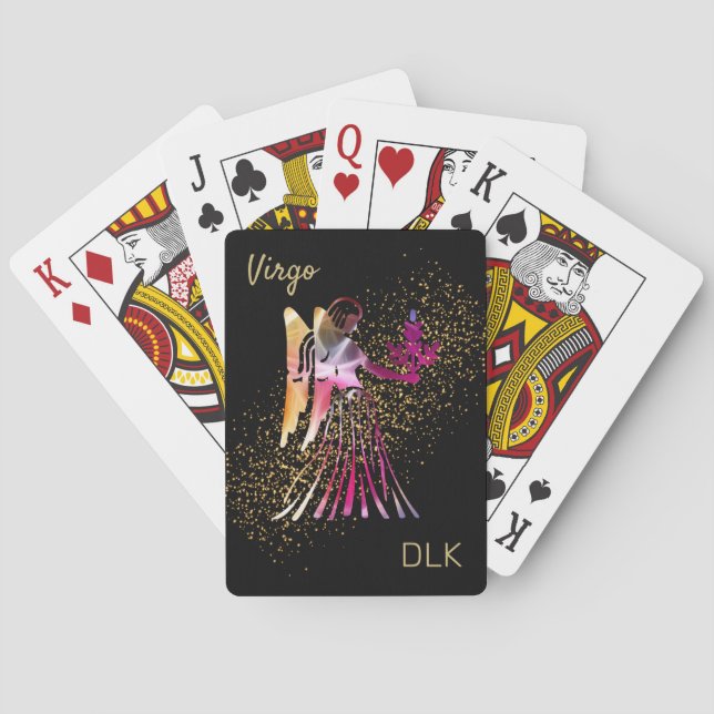 Virgo - Zodiac Sign Playing Cards (Back)