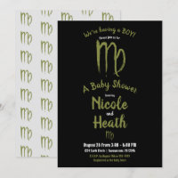 VIRGO Zodiac Summer Fall Astrology Baby Shower
