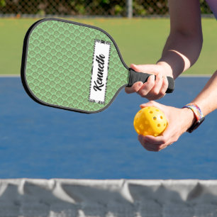Virgo Zodiac Symbol Element by Kenneth Yoncich Pickleball Paddle